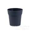 Vaso de Flor Redondo Grande Simples Respirável Mora Clássico Personalizado para Casa Varanda Plantio de Flores Mesa Criativa Vaso para Rosa