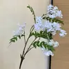 Cachos Realistas de Flores Artificiais de Espinheiro-Alvar com um Toque de Luxo de Alta Qualidade para Cenários de Pousada ao Ar Livre e Decoração de Sala de Estar