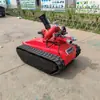 Robot de Rescate y Extinción de Incendios, Robot Móvil de Extinción de Incendios y Despeje de Humo, Robot de Rescate de Emergencia con Orugas
