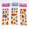 Bonitas pegatinas de oso, pegatinas de burbujas, pegatinas de PVC tridimensionales de tigre de dibujos animados para niños, regalo de fiesta de cumpleaños transfronterizo