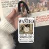 One Piece Porta Credencial de Estudiante Tarjeta de Comida de la Cafetería Insignia Porta Tarjeta Tarjeta del Campus Pase de Autobús de la Ciudad de Guangzhou Control de Acceso al Metro Trabajo