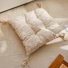 Cadeira de Almofada Casual e de Luxo Almofada de Cadeira Acessível Sala de Estar Tatami Futon Tapete Almofada Almofada de Cadeira Espessada Almofada de Assento
