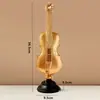 Estilo europeu luz luxo instrumento musical violino resina música arte decoração escritório sala de estar modelo criativo decoração cerimônia
