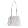 Bolso de Hombro tipo Tote Estilo Commuter Vintage para Mujer, Moda 2026 Temporada Nueva, Bolso de Mano, de Hombro y Cruzado Único