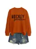 Sudadera para Mujer Amazon Otoño e Invierno Cómoda y Versátil Casual Transfronteriza Hockey Abuela Corazón Pequeño