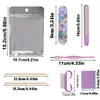 Kit de Herramientas para Uñas Portátiles Transfronterizo Paquete de Material Lima de Uñas Cepillo de Cuerno Palo de Madera Set de Herramientas de Manicura En Stock Venta al por Mayor