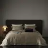 6 Peças Novo Conjunto de Lençóis Jacquard Tencel LF da Lenzing Áustria Estilo Lençol de Cama 1,5m Conjunto de Quatro Peças Stephen-Light Macio