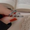 Anel Qian Duoduo Feminino Design de Nicho Moda de Alto Padrão Anel para Dedo Indicador Anel da Sorte Personalizado Joia