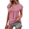 2025 Verano Nuevo Estilo Geométrico Estampado Cuello Asimétrico Mangas Murciélago Cuello en V Suéter Top para Mujer Amazon Europeo y Americano