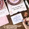 Tarjeta de felicitación creativa con diseño de mariposa y luz musical, ideal como regalo de cumpleaños, tarjeta de felicitación tridimensional, tarjeta de bendición para pastel en 3D