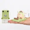 Soporte Creativo de Pistacho de Dibujos Animados para Escritorio, Tableta y Teléfono, Adorno de Escritorio para Mejorar el Ánimo, Gadget de Oficina para Ver Series