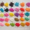 Tiras de Plástico Coloridas para Manualidades de Juguete para Rellenar y Decorar con Tiras Coloridas de PVC Fragmentos Asimétricos de Cáscara de Cacahuate