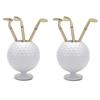 Porta-Canetas Bola de Golfe Mini Enfeites de Golfe Decoração Criativa para Escritório Presentes para Eventos Empresariais Vendas Quentes Transfronteiriças