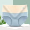 Ropa interior de algodón puro de cintura alta para mujer, Ropa interior para mujer de talla grande, Calzones para mujer de algodón puro de cintura alta para control de abdomen y realce de glúteos, transpirables, al por mayor