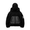 Moda Transfronteriza Otoño e Invierno Europea y Americana Sudadera con Capucha y Máscara Ninja de Polar Bolsillo Empalmado Cardigan con Doble Capucha Sudadera