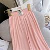 Pantalones casuales de verano para niñas, estilo occidental, personalizados, de estilo coreano, de seda helada, con pierna ancha y antimosquitos.