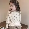 Camiseta Básica Forrada de Felpa para Niñas, Nueva Camiseta de Manga Larga para Niños Primavera y Otoño 2025, Ropa Interior Cálida y Elegante de Invierno para Bebés Niñas
