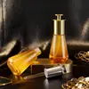 Botella gotero cónica tipo prensa de 30 ml Botella para loción cosmética Producto para el cuidado de la piel Esencia Botella para aceite de cuidado del cabello Al por mayor