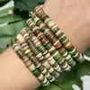 Venda Quente Europeia e Americana 6/8mm Estilo Natalino Contas de Concha com Furo Médio Acessórios para Pulseira Colar Joias Atacado