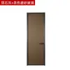 Puerta batiente ultraestrecha puerta de cocina puerta de baño puerta de inodoro aleación de titanio-magnesio puerta de vidrio ultrablanca simple moderna