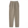 Leggings de Lã Femininas Outono e Inverno Espessas Cintura Alta Calças Cenoura Calças Harlan Roupa Exterior Calças Casuais para Mulheres