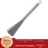 Escova de panela de aço inoxidável novo estilo grande limpeza utensílios de cozinha não-sujo cozinha doméstica lavagem de panela artefato de aço fio escova longa