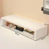Soporte para computadora ajustable en altura, elevador de monitor para oficina, estante de madera para escritorio, base elevada para computadora de escritorio