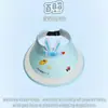 Sombrero de Sol de Dibujos Animados de Verano Anti-ultravioleta con Parte Superior Abierta Sombrero de Sol para Bebé Sombrero de Sol Transpirable para Niños y Niñas Sombrero Protector Solar para Niños