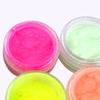 Polvo Luminoso para Uñas 10 Colores/Set Esmalte de Uñas Fósforo
