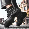 Novos Sapatos Casuais Masculinos para Uso Externo, Comutação, Esportes, Cano Alto, Sola Grossa, Sapatos de Pai, Slip-On, Sapatos da Moda, Sapatos Masculinos