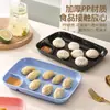 Plato para Dumplings Estilo Japonés, Plato de Plástico para Uso Doméstico, Grueso y Duradero, con Plato para Salsa para Mojar, Vajilla, Plato para Snacks, Papas Fritas, Pollo Frito, Plato Largo para Pasta