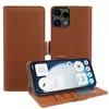 Adequado para Nothing Phone 3A lite, capa de celular em couro com sensação de pele, capa flip, porta-cartões, suporte, anti-queda, estilo executivo