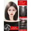 Postizo para Mujer para la Parte Superior de la Cabeza, Cabello Real para Aumentar el Volumen del Cabello, Cubrir Canas, Crear una Corona Alta Natural, Postizo Frontal sin Costuras
