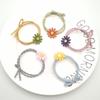 Tiara de Margarida Corda de Cabelo Feminina Estilo K Ins Acessórios de Cabelo Fofos Tiara Elástico Faixa de Cabelo Tiara Feminina Loja de 2 Reais Atacado