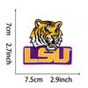 Parche Bordado Partido Equipo de Texas LSU Parche Termoadhesivo Equipo de Fútbol Americano