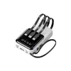 2026 Nuevo Modelo Power Bank Mini Portátil Transfronterizo con Cargador de Cuatro Cables Integrado, Mini Fuente de Alimentación Móvil, Regalo con Logo Personalizado