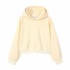 Sudadera con capucha de algodón puro de doble capa, estilo europeo y americano moderno, 350g, corta, pullover casual para otoño e invierno