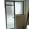 Porta de Correr de Liga de Alumínio de Duas Trilhas Porta de Correr para Cozinha Varanda Fabricante Porta de Divisória de Dois Links Porta de Correr Extremamente Estreita Porta de Abrir