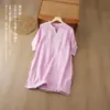 Falda Bordada Artística de Algodón y Lino Vintage para Mujer, Falda de Corte A Bordada Holgada Estilizadora Estilo Chino con Dobladillo Ancho