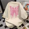 Camiseta de Manga Corta con Estampado de Mariposa Graffiti Estilo Nuevo Verano 2026, Estilo Perezoso Casual, Top Vintage Casual y Versátil