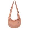 Bolso Mensajero para Hombre ins moderno Japonés simple dumpling bolso de hombro femenino marca de moda bolso de hombro para estudiante bolso de lona Crescent boy