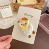 Pinzas para el Cabello y Gomas para el Cabello de Tela Rellena de Algodón Estilo Nuevo de Dibujos Animados de Conejo y Pato, Lindos Accesorios para el Cabello de Trenza Estilo Bosque para Niñas Pequeñas