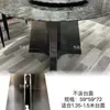 Patas de Mesa de Comedor de Acero Inoxidable de Lujo Ligero Patas de Mesa de Piedra Sinterizada Moderna Base de Mesa Redonda Grande para el Hogar Marco de Mesa de Metal