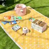 Esterilla de Picnic, Mantel de Exterior, Esterilla de Camping, Esterilla de Tela Impermeable, Esterilla de Picnic Engrosada, Tela de Picnic Portátil para el Hogar