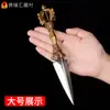 Buda Yuan Hui Cinco Hilos King Kong Pong Suministros Tántricos del Tíbet Pestillo de Hogar Hecho a Mano en Nepal Superior de Cobre Inferior de Hierro Adornos