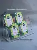 Suporte de Exibição de Cartões de Loteria Acrílico para Raspar Suporte de Armazenamento de Materiais Promocionais Publicitários Rack para Raspadinhas