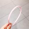 Estilo coreano novo simples borda fina fosco headband Morandi cor antiderrapante lavagem facial headband todos os jogos de cabelo pressionando cocar hairpin