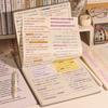 Cuaderno de trabajo especial para estudiantes universitarios de alto valor, para exámenes de ingreso de posgrado, cuaderno de registro de oficina, diario, libro de cuentas manual