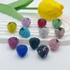 Arcilla de Fresa Pesada Perla de Bola con Perforación Completa Agujero Recto DIY Bolígrafo de Cuentas Cadena para Teléfono Móvil Cadena para Llaves Cadena para Bolsos Accesorios de Joyería