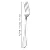 Talheres de aço inoxidável 1010 colher longa para gelo faca de bife ocidental colher de hotel todos os tipos de facas, garfos e colheres colher infantil doméstica